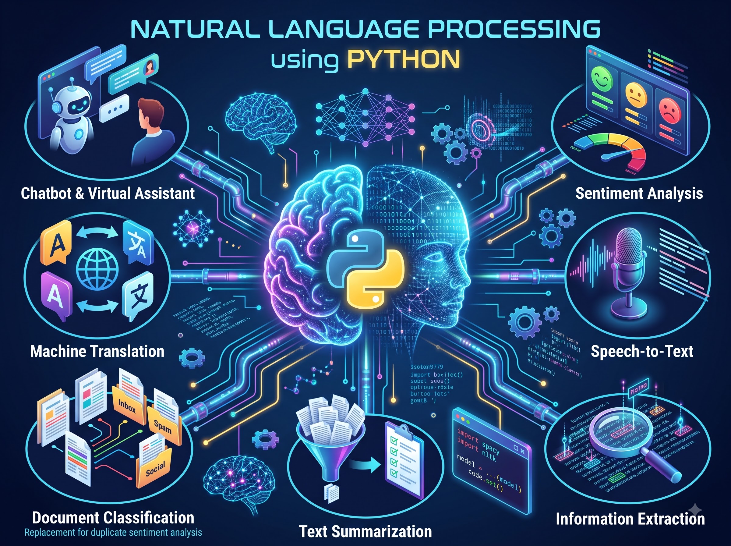 Natural Language Processing Applications using Python